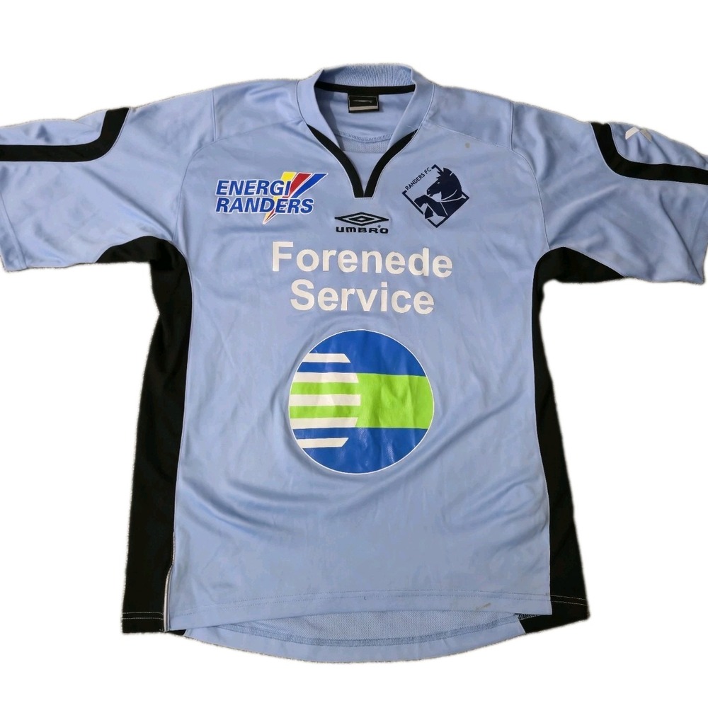 Vintage Randers FC 2006/07 Season Umbro Soccer Jersey Mens Small Football
